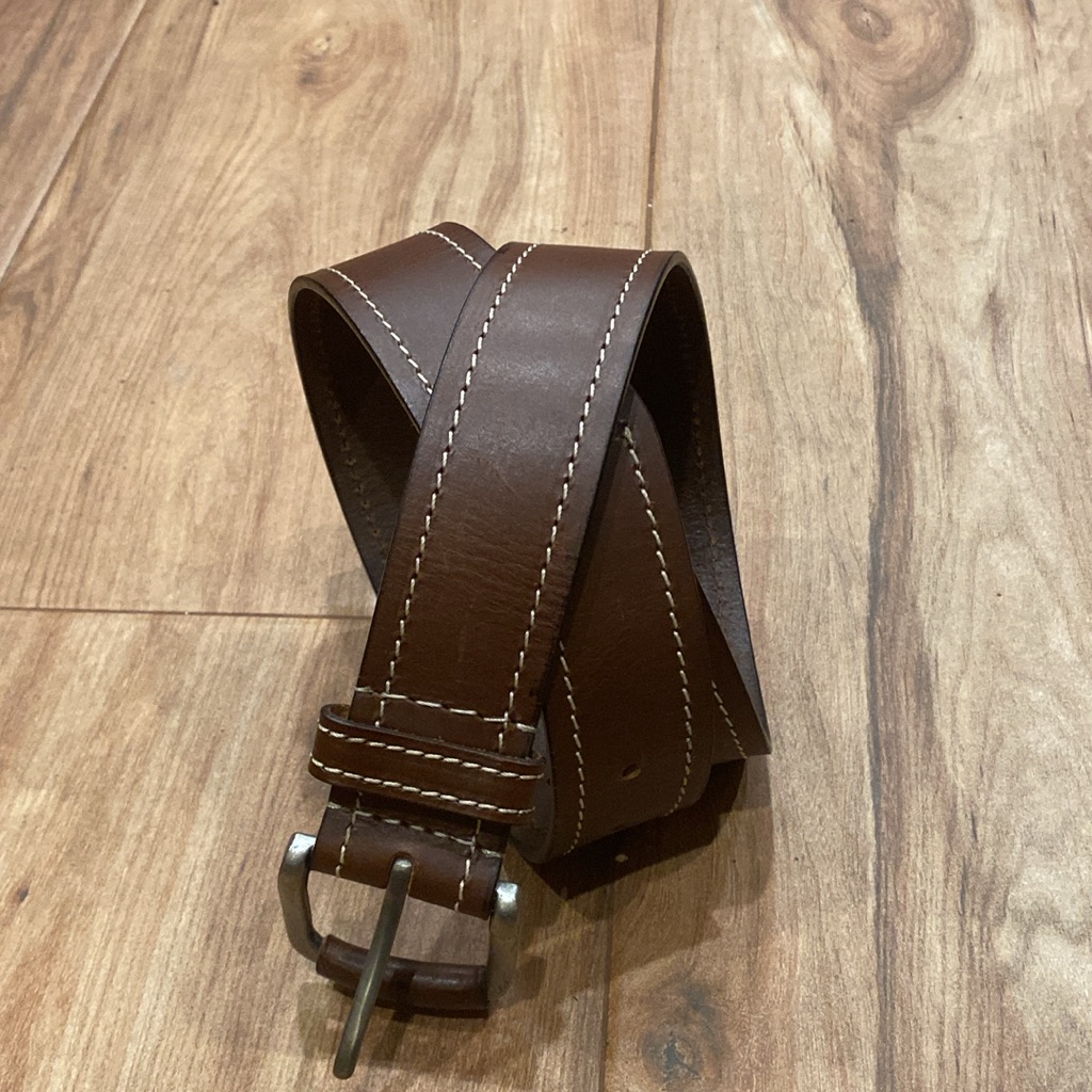 Dark Brown Leather Belt Dark Brown Leather Belt